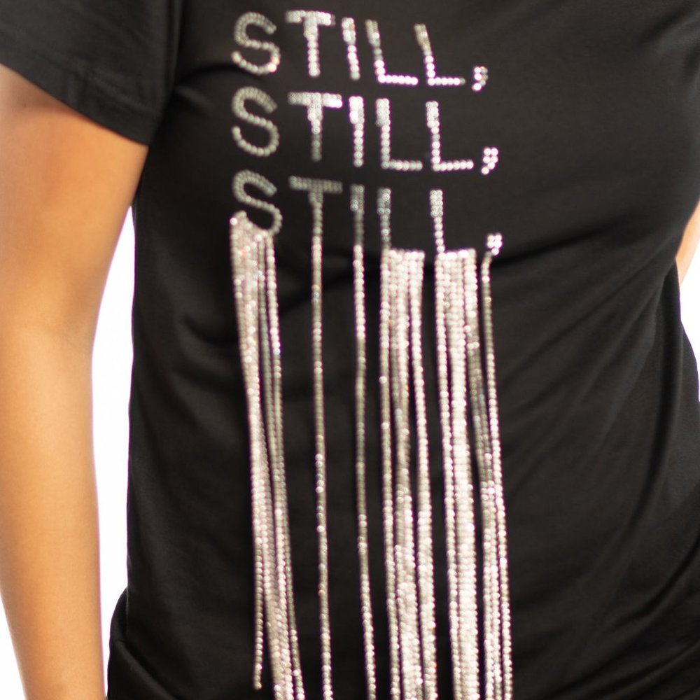 Still Rhinestone T-Shirt - Picture 6 of 6